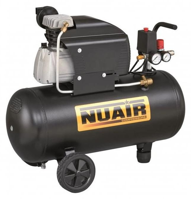 NUAIR Oliecompressor 50L 8 Bar 2 stuks N/404Nub004