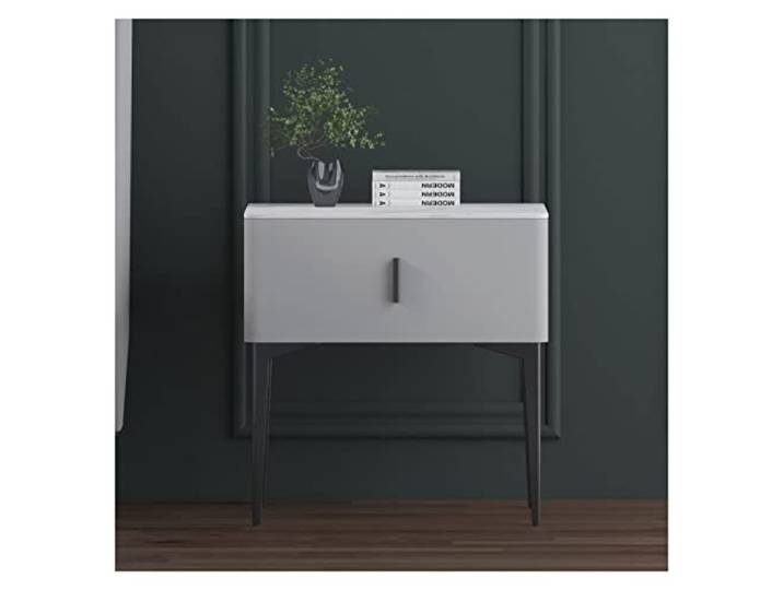 YCCHAH Bett mit Stauraum Nordic Fashion Nachttisch Wohnzimmer Schlafzimmer Schrank Marmor Arbeitsplatte Schließfach mit Schublade Desktop(D)