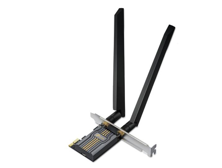 TP-Link BE6500, Interne, Sans fil, PCI Express, WLAN / Bluetooth, 2880 Mbit/s, Noir ARCHER TBE400E