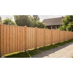 Doppeltor Douglasie Sichtschutz Kriens – Sichschutztzauntor, naturbelassene Douglasie – Sichtschutzzauntür  300 x 180 cm – Tor für Grundstücksgrenzen