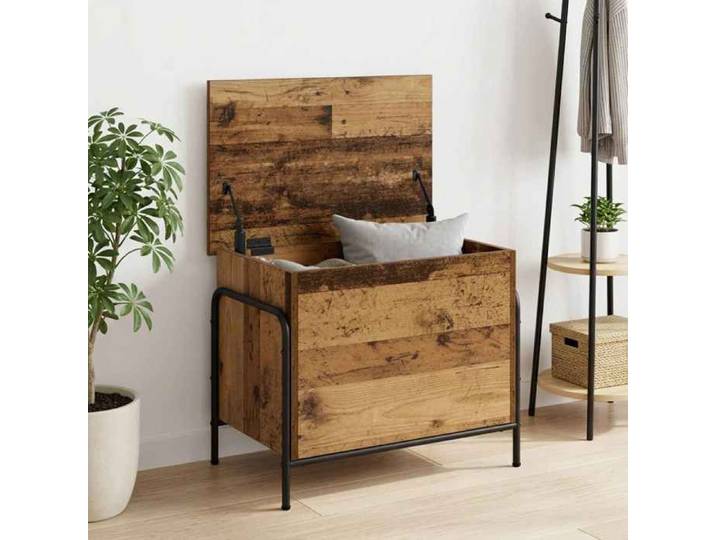 Boîte de rangement Bois ancien 80 x 40 x 49 5 cm 8013672