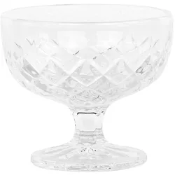 Chic Antique Lorient Schale mit Diamantenschliff, H9,5/Ø10,5 cm, klar