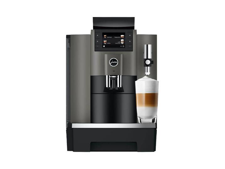 JURA W8 Dark Inox (SA) Kaffeevollautomat Grau