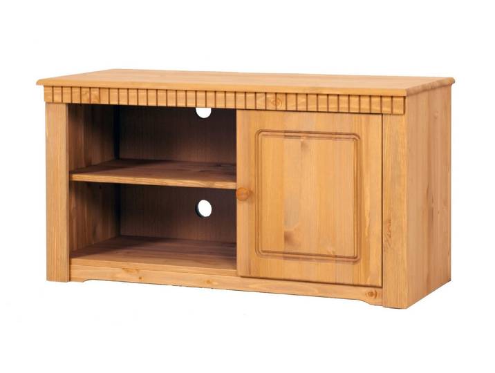 Clever-Moebel TV-Schrank TV-Board Cheap im Landhausstil, TV-Schrank Breite: 100cm, Tiefe: 43cm, Höhe: 53cm