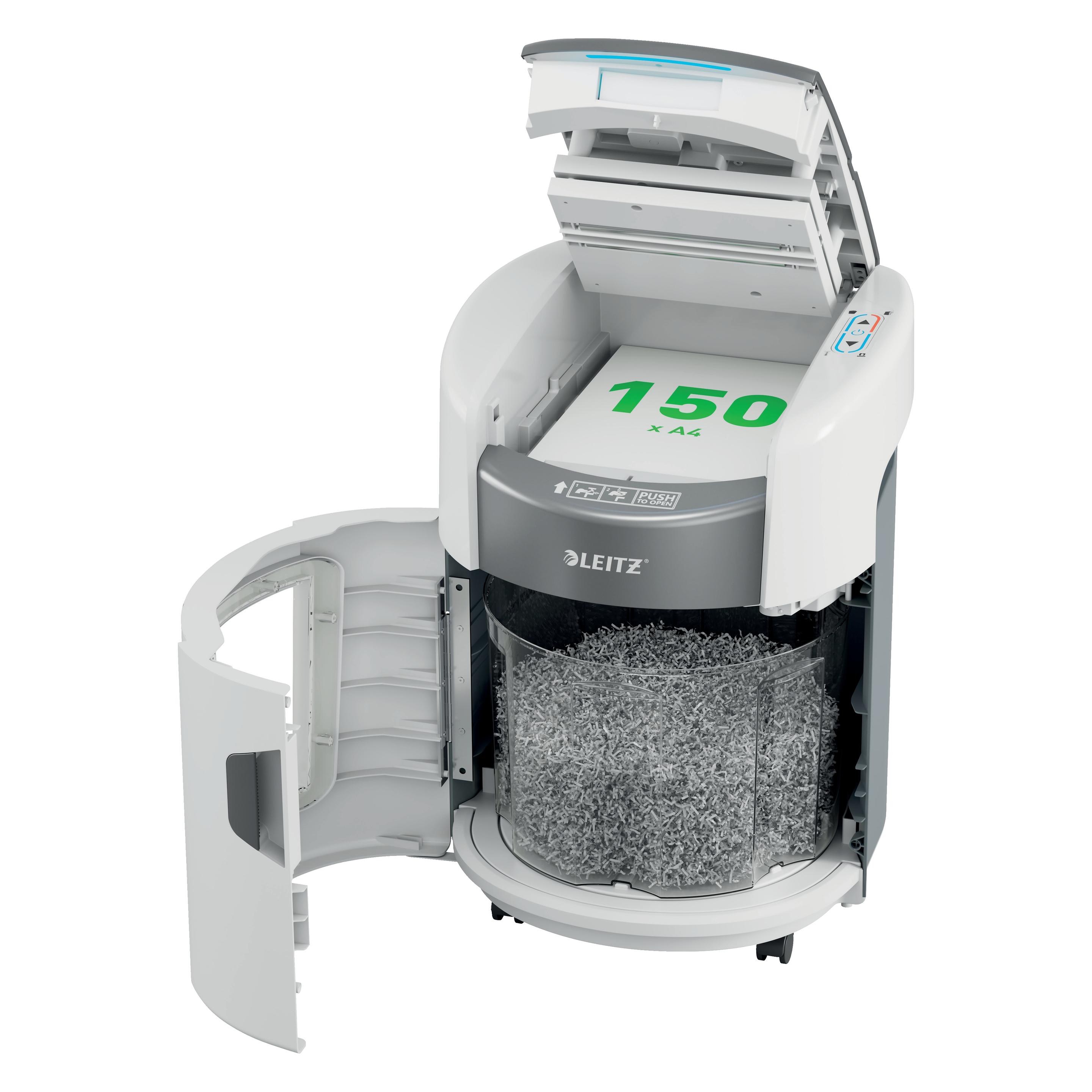 Leitz IQ OptiMax Autofeed Home Office 150 makulator mikromakulering P5 (80370000)