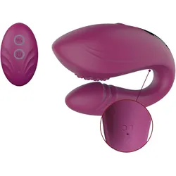 Magic Vital, Vibrator, Paarvibrator Zweisam, 2 Motoren, 12 Modi, Fernbedienung, USB