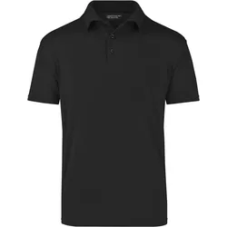 James & Nicholson Unisex Sport Polo JN024 black M