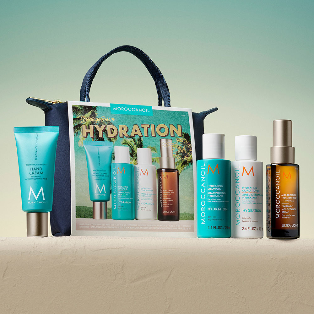 Moroccanoil Conjunto de hidratação com 4 peças