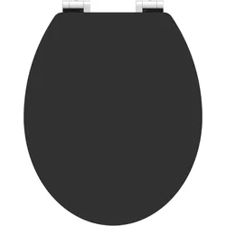 Instmaier, WC Deckel, Gaia MDF WC-Sitz BLACK