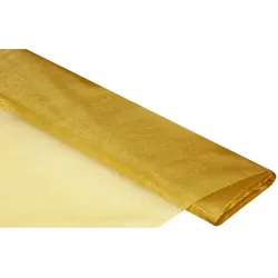 Organza "Delhi", gold glänzend