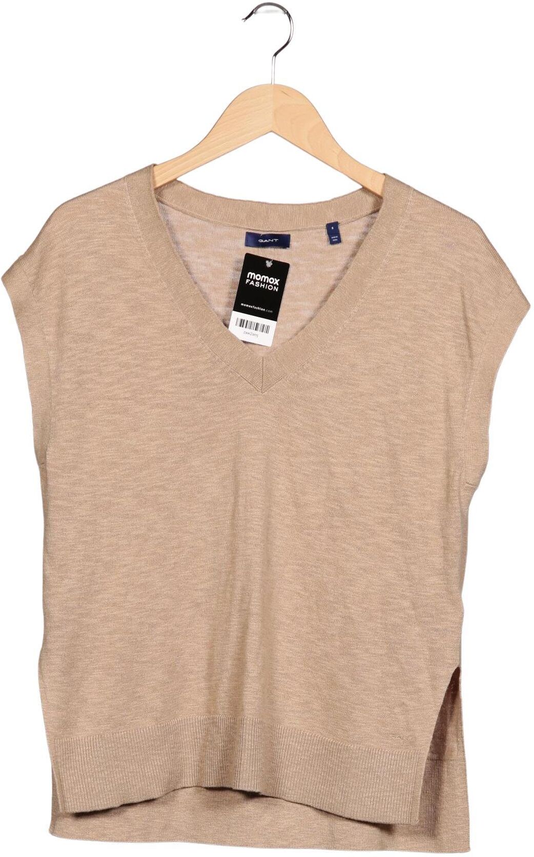 Gant Damen Pullover, Beige, Gr. S, Baumwolle / Leinen / Seide - Second Hand