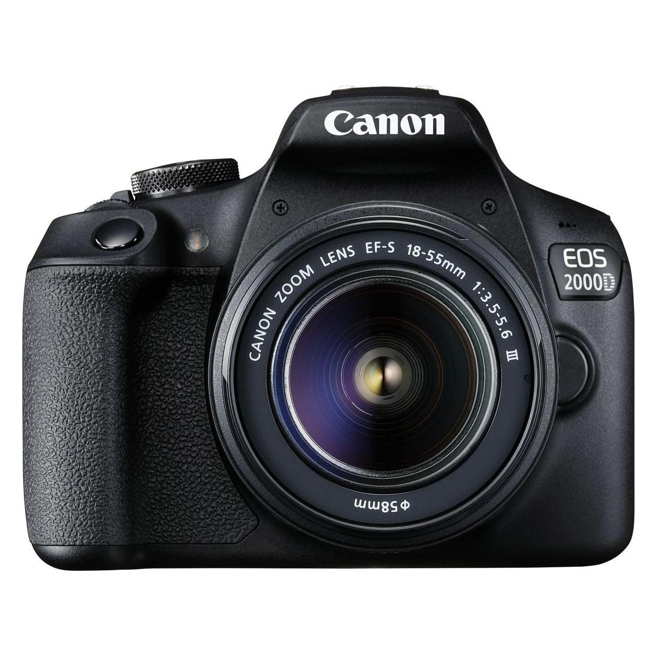 Canon EOS 2000D (18 - 55 mm, 24.10 Mpx, APS-C / DX) (2728C054AA)