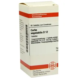 Carbo Vegetabilis D 12 Tabletten 80 St