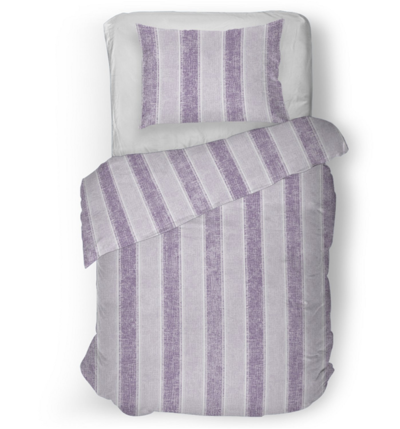 Snoozing Penelope Dekbedovertrek Eenpersoons Lilac 140x220 cm