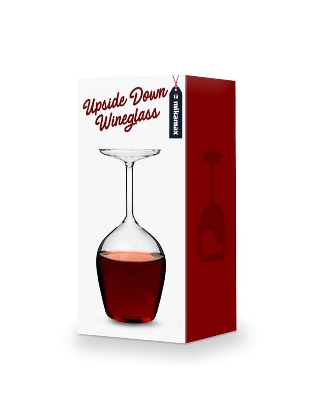 Novelty Upside Down Wineglass