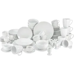 CreaTable, Geschirrset, Luna (80 Stk.)