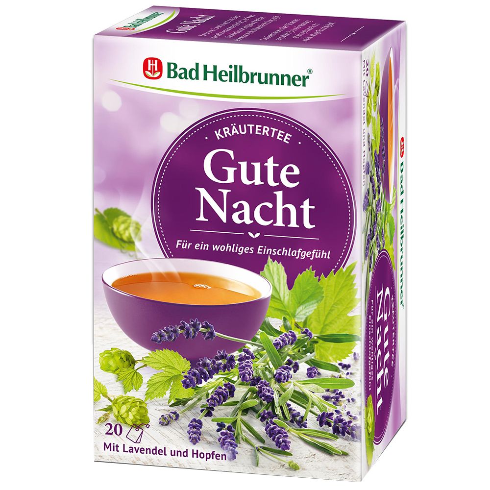 BAD Heilbrunner Kräutertee Gute Nacht Filterbeutel 20 St