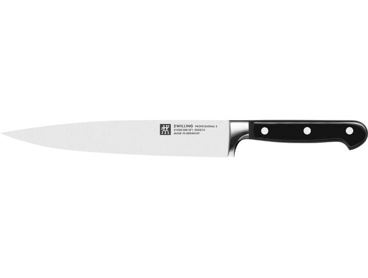 Kochmesser ZWILLING Professional S 20 cm , schwarz, Edelstahl, Stahl, Kochmesser, Kochmesser