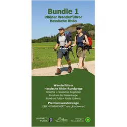 Bundel 1 Rhöner Wanderführer Hessische Rhön, Ratgeber von Stefan Dehler