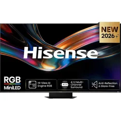 HISENSE 75UR9DS RGB MiniLED 4K TV (Flat, 75 Zoll / 190,5 cm, UHD 4K, SMART TV)