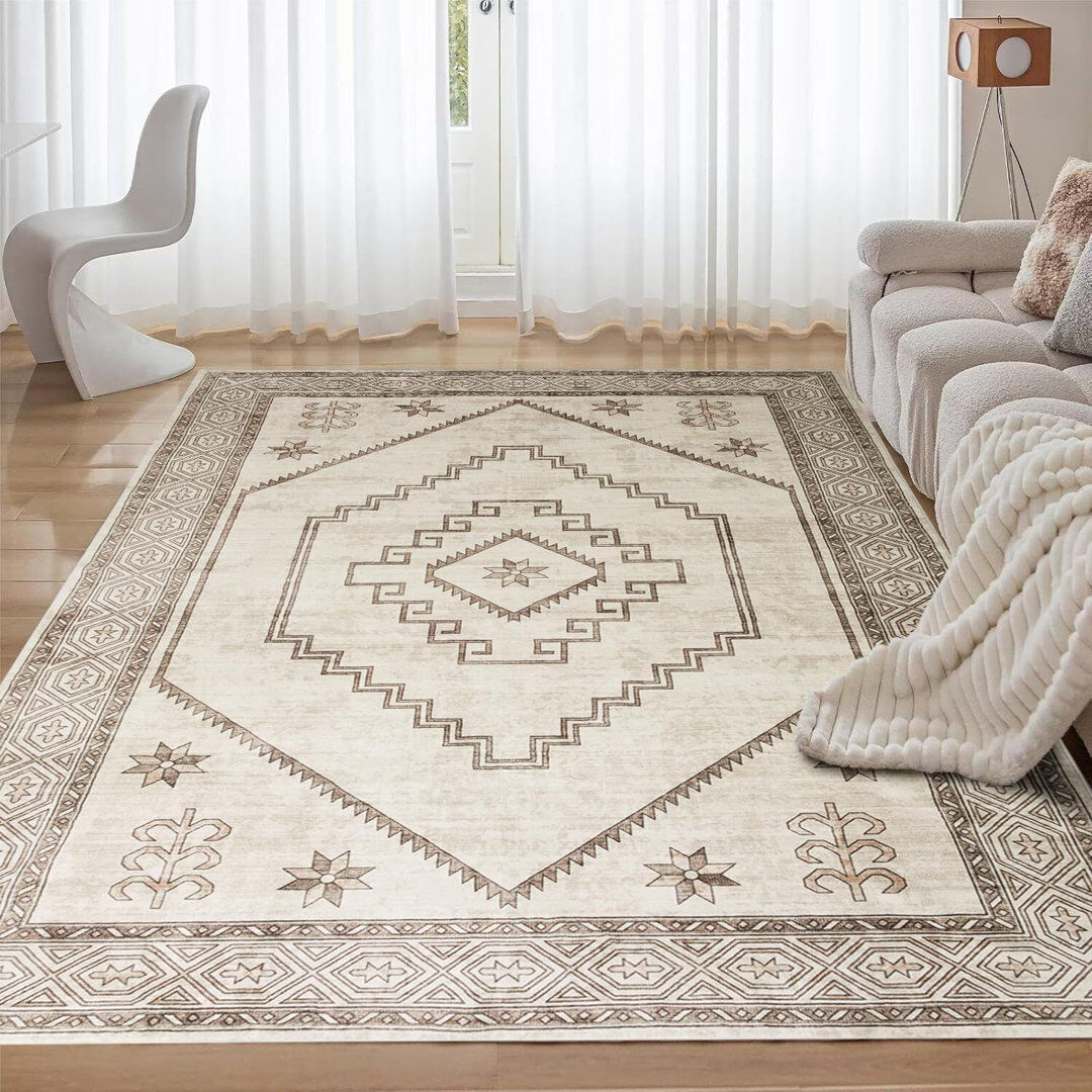 Aspire Homeware Boho Geometric Area Rug RADIANT Rectangle 160 x 230 cm