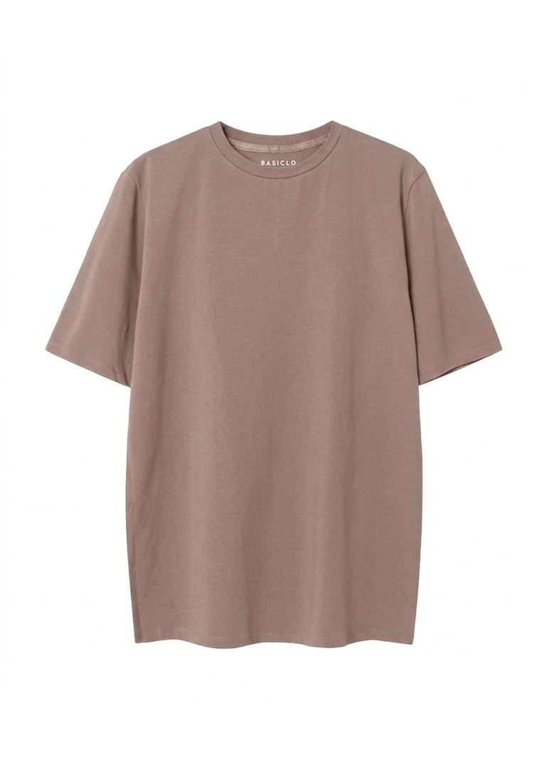 Oversized Premium T-Shirt DUNKELBEIGE