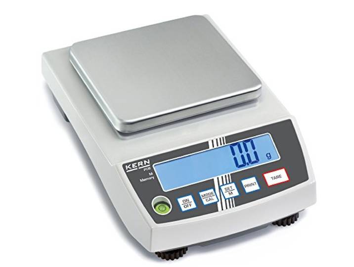 Präzisionswaage - Die wirtschaftliche Lösung für kluge Rechner [Kern PCB 2500-2] Präzision bis 0,01 g, Wägebereich max. 2500 g