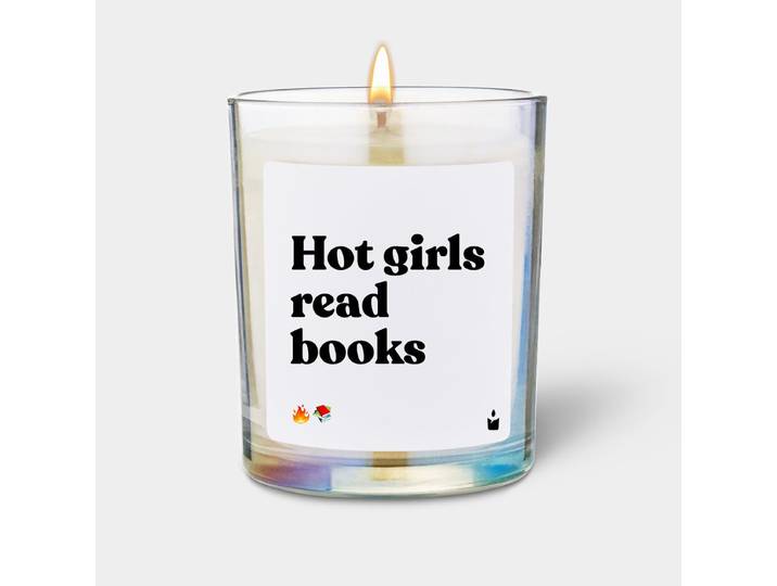 Duftkerze Rainbow Flowery Hot girls read books