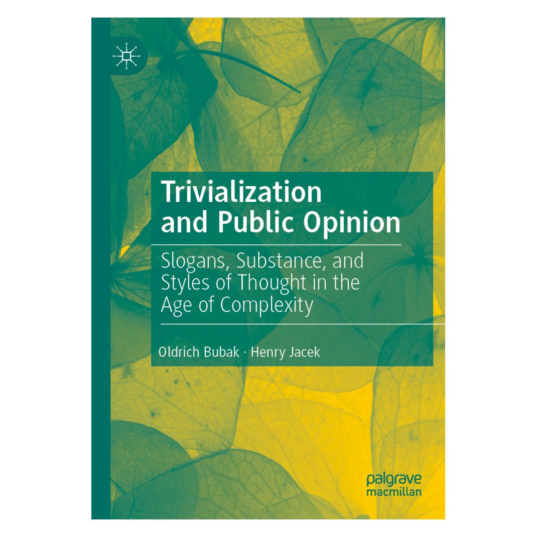 Springer Trivialization and Public Opinion (Englisch, Softcover, Henry Jacek, Oldrich Bubak) (56157007)
