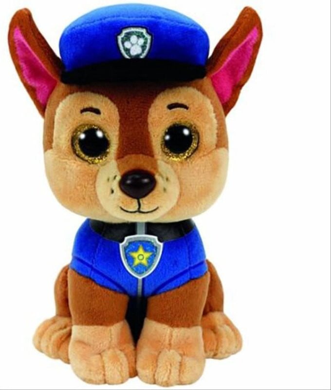 TY Pluche knuffel Paw Patrol Chase, 24 cm