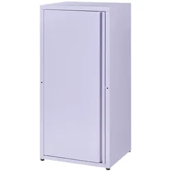 Helloshop26 - Schrank/Regal/Aufbewahrungseinheit für Büro/Wohnzimmer 88 x 40 x 35 cm Metall Stahl lila