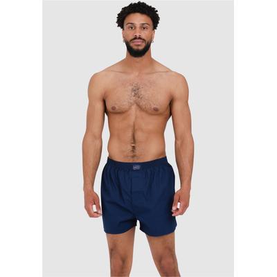 Boxershorts LOUSY LIVIN "Plain 5 Pack Boxershorts", Herren, Gr. XL, blau, 100% Baumwolle, Unterhosen, 5er-Pack mit lockerem Schnitt