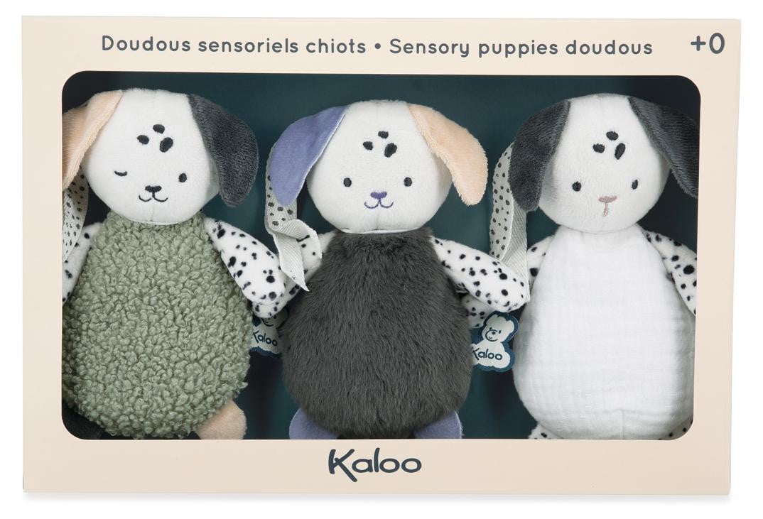 Kaloo sensorisch speelgoed hondje - stimulerend babyspeelgoed