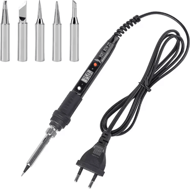 Inspire Picks JCD 80W Digital Soldering Iron With LCD Display & Adjustable Temperature white 80w 110v eu