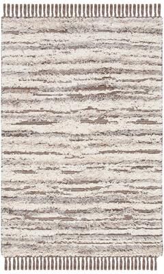 SAFAVIEH Handmade Casablanca Dunya Shag Wool Rug
