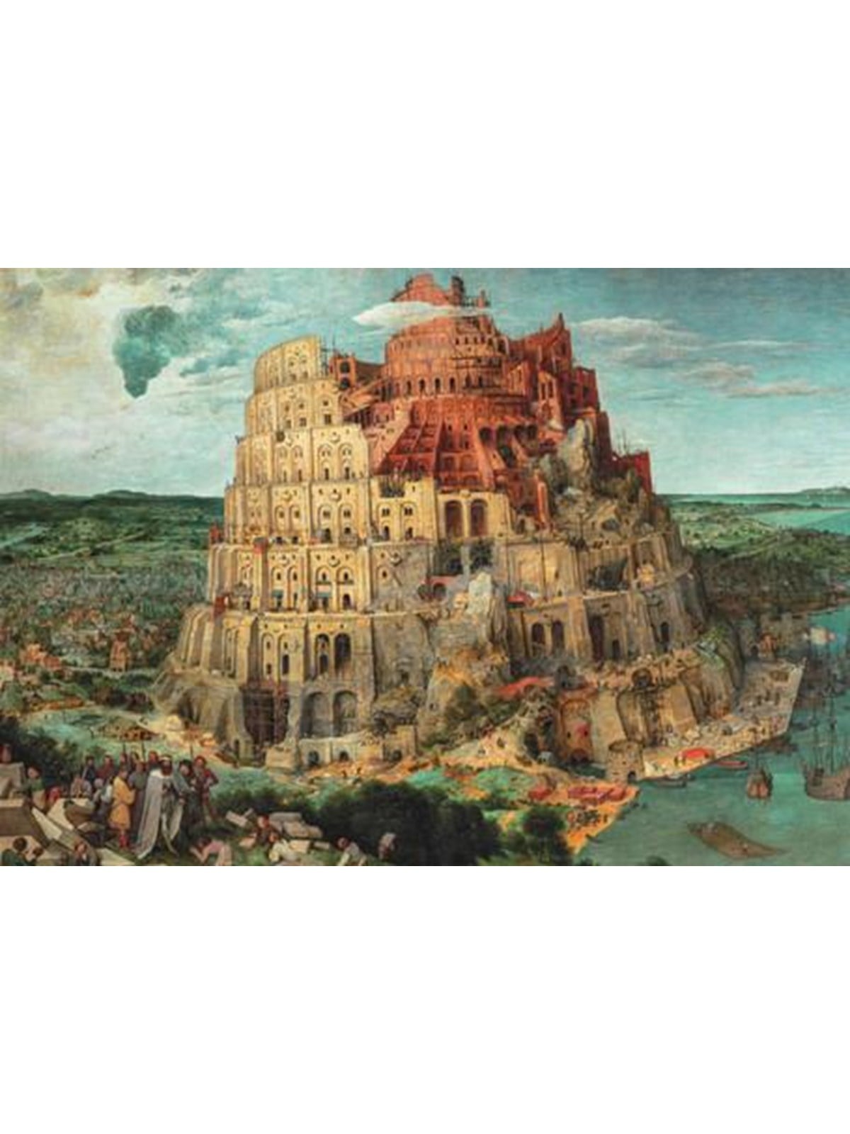 Clementoni Puzzle Museum Babel Tower, 1500-teilig