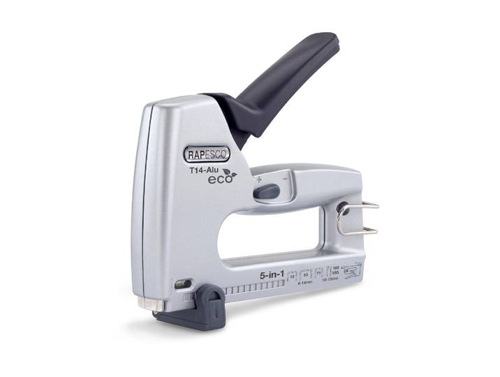 Handtacker RAPESCO T14 ALU ECO , silber (silberfarben), Tacker, Handtacker