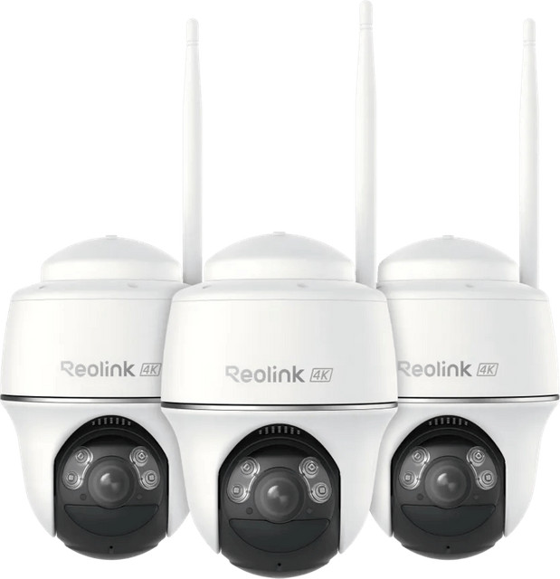 Reolink Argus B440 3-Pack beveiligingscamera's