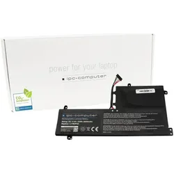 IPC Notebook-Akku Akku L17M3PG2 long cable REPLACE (4650 mAh), Notebook Akku, Schwarz