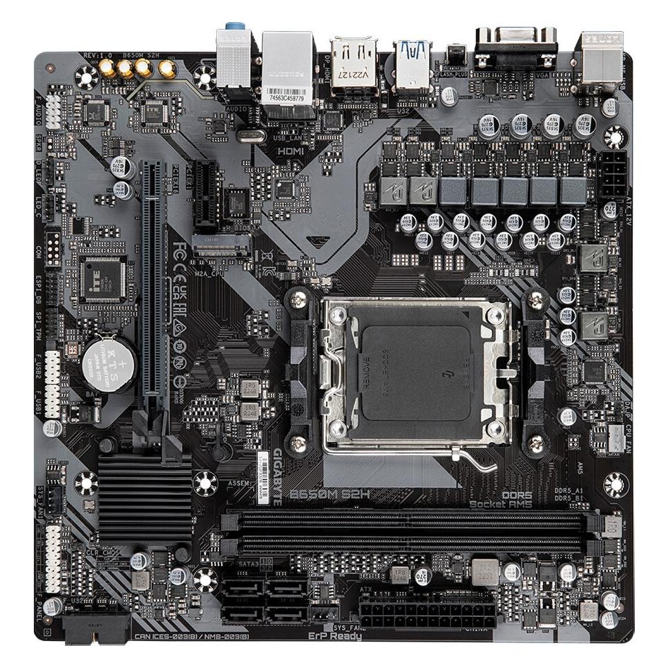 Gigabyte B650M DS2H (rev 1.0) (AM5, AMD B650, mATX) (B650M S2H)