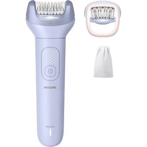 Philips Epilierer Series 8000, BRE708/00, mit 1 Aufsatz und Tasche, blau