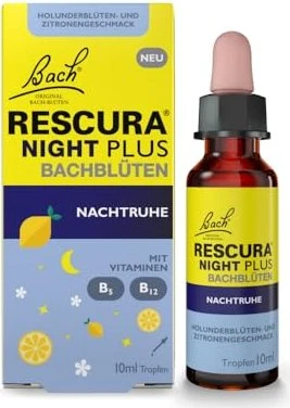 Rescura Plus Bachblüten Nachtruhe 10 ml Tropfen zum Einnehmen
