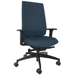 Dauphin Drehstuhl Indeed operator Stoff Blau