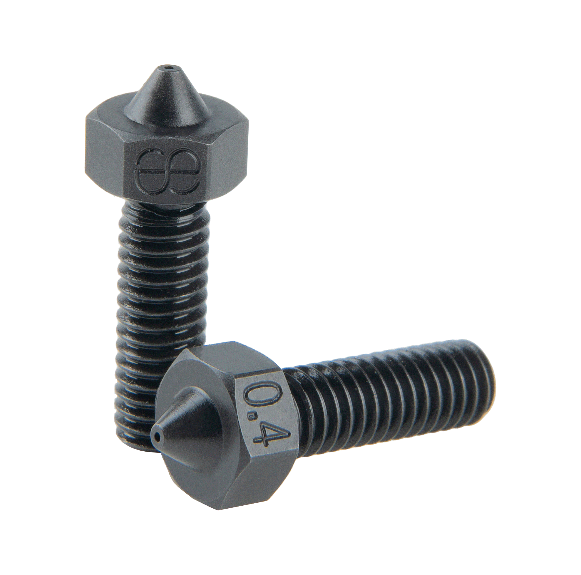 DropEffect XG M4 Threaded Hardened Steel Nozzle 0.4/1.75mm 1126-01A-04-04-00