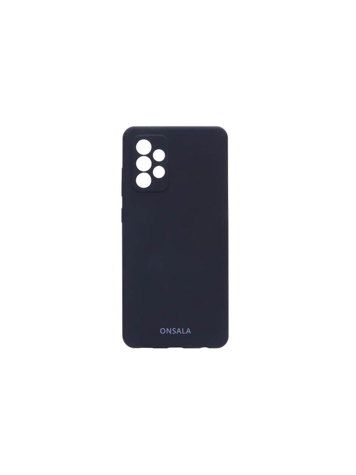 ONSALA Phone Case Silicone Black - Samsung A72