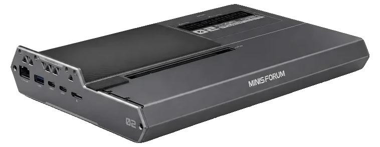MINISFORUM DEG2 Dockingstation USB-C hub met M.2 uitbreidingspoort