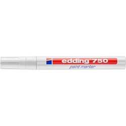edding 750 Lackmarker 2.0 - 4.0 mm Weiß
