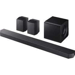 SAMSUNG Q-Serie Soundbar HW-Q935GH 9.1.4-Kanal Subwoofer & Rücklautsprecher (2026), Soundbar, Titan Schwarz