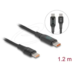 DELOCK USB 2.0 Daten u. Schnellladekabel USB Type-C St zu St