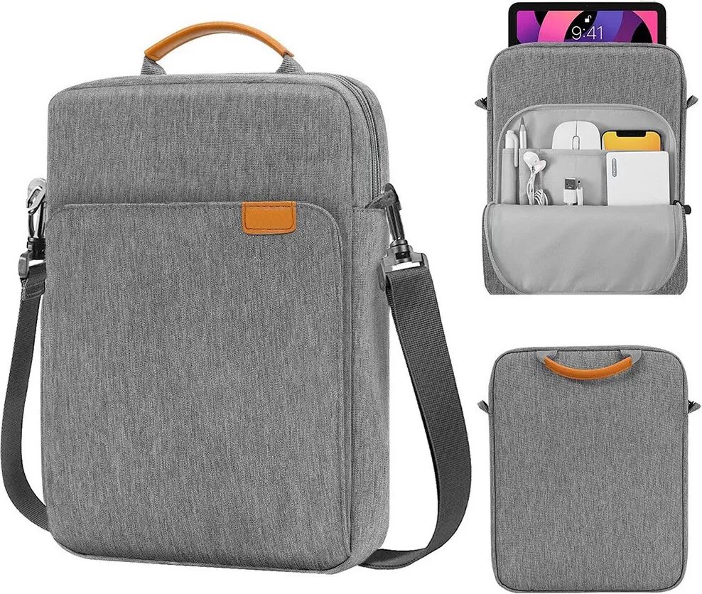 INF Laptoptasche Umhängetasche M Grau